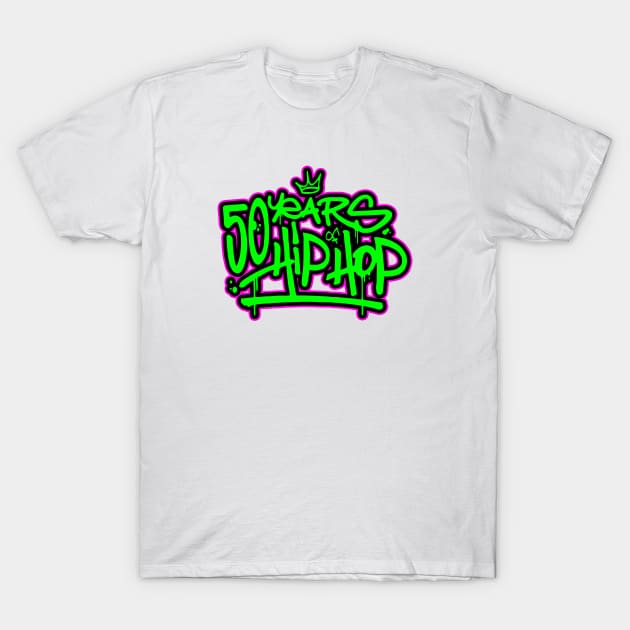 50Y HH graff tg FP T-Shirt by undergroundART